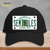 Seminoles Novelty License Plate Hat Cotton / Black