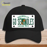 Go Seminoles Novelty License Plate Hat Cotton / Black