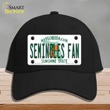 Seminoles Fan Novelty License Plate Hat Cotton / Black