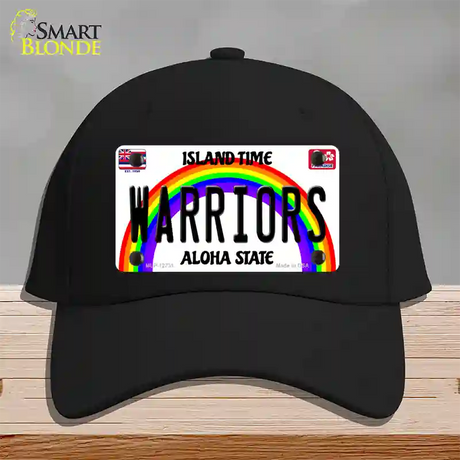 Warriors Novelty License Plate Hat Cotton / Black