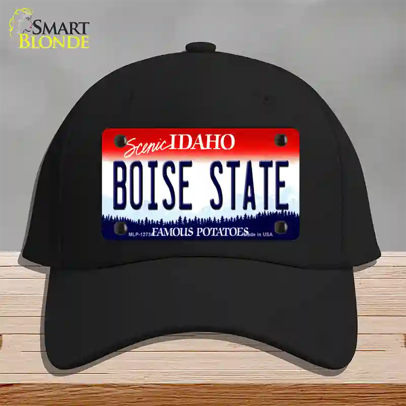 Boise State Novelty License Plate Hat Cotton / Black