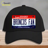 Broncos Fan Novelty License Plate Hat Cotton / Black