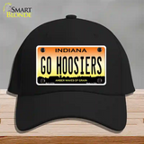 Go Hoosiers Novelty License Plate Hat Tag Cotton / Black