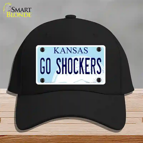 Go Shockers Novelty License Plate Hat Tag Cotton / Black