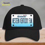 Western Kentucky Fan Novelty License Plate Hat Tag Cotton / Black