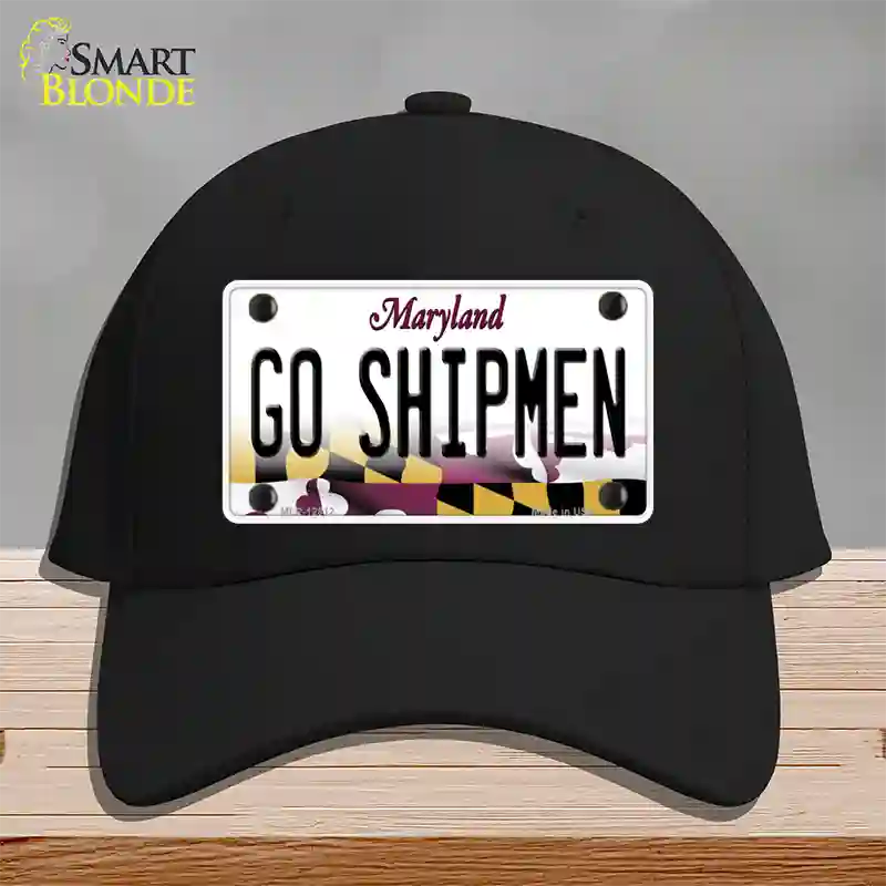 Go Shipmen Novelty License Plate Hat Tag Cotton / Black