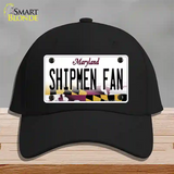 Shipmen Fan Novelty License Plate Hat Tag Cotton / Black