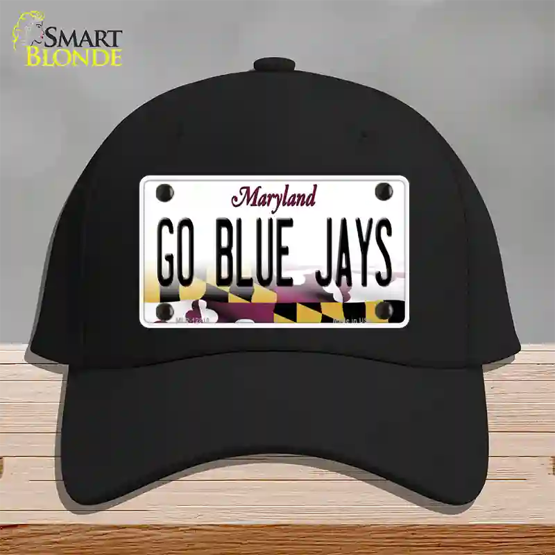 Go Blue Jays Novelty License Plate Hat Cotton / Black