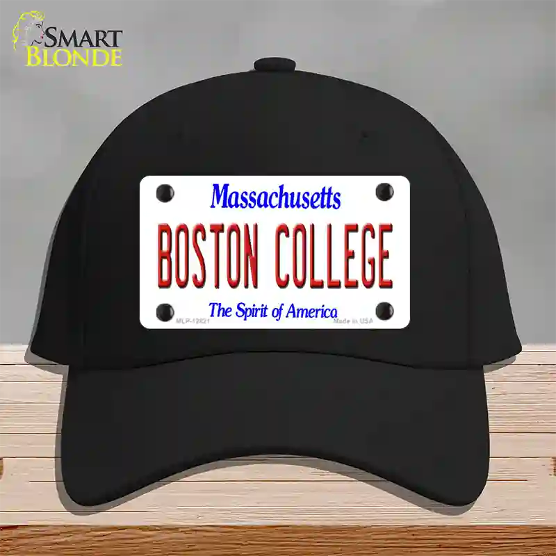 Boston College Novelty License Plate Hat Cotton / Black