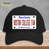 Boston College Fan Novelty License Plate Hat Cotton / Black