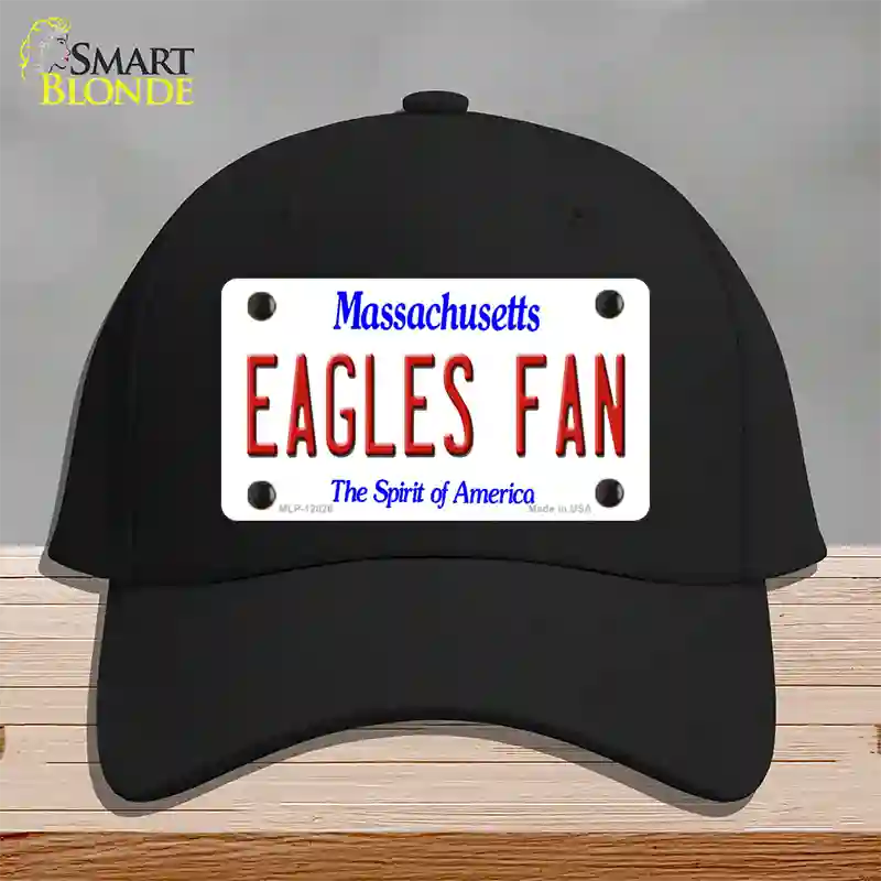 Eagles Fan Novelty License Plate Hat Cotton / Black