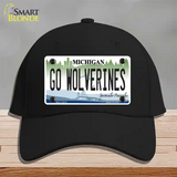 Go Wolverines Novelty License Plate Hat Cotton / Black