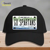 Go Spartans Novelty License Plate Hat Cotton / Black