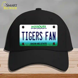 Tigers Fan Missouri Novelty License Plate Hat Cotton / Black