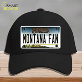 Montana Fan Novelty License Plate Hat Cotton / Black