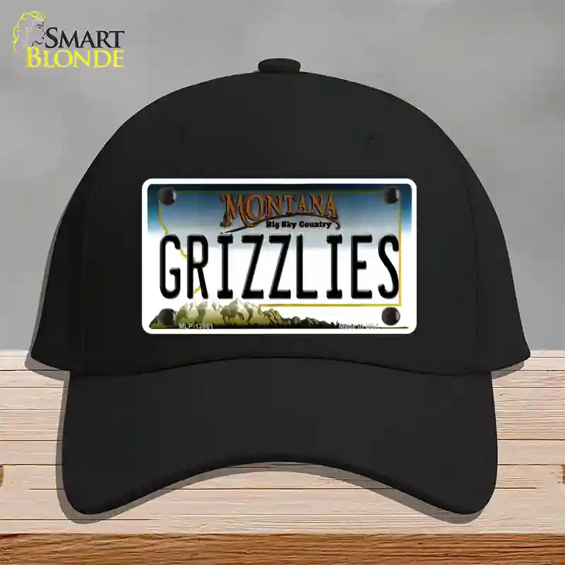 Grizzlies Novelty License Plate Hat Cotton / Black