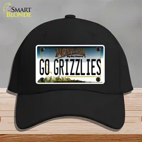 Go Grizzlies Novelty License Plate Hat Cotton / Black