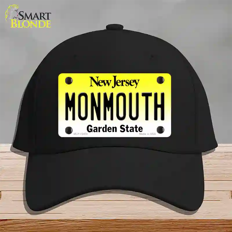 Monmouth Novelty License Plate Hat Cotton / Black