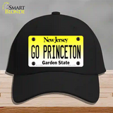 Go Princeton Novelty License Plate Hat Cotton / Black