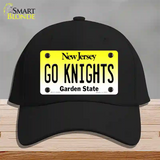 Go Knights New Jersey Novelty License Plate Hat Cotton / Black