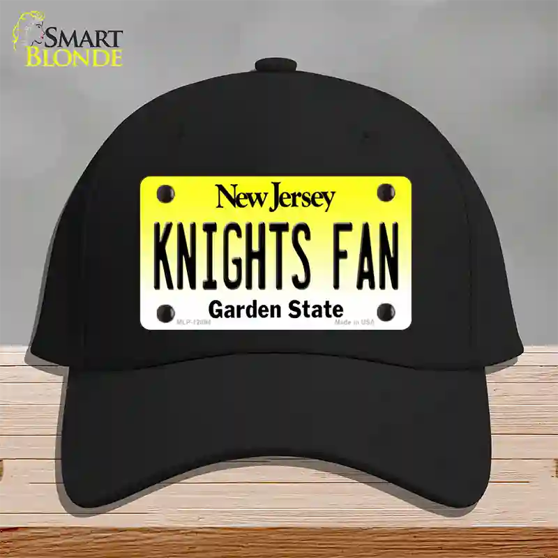 Knights Fan New Jersey Novelty License Plate Hat Cotton / Black