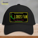 Lobos Fan Novelty License Plate Hat Cotton / Black