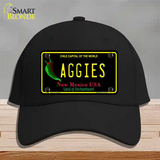 Aggies Novelty License Plate Hat Cotton / Black