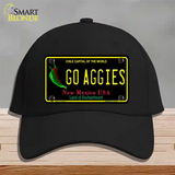 Go Aggies Novelty License Plate Hat Cotton / Black