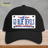 Go Blue Devils Novelty License Plate Hat Cotton / Black