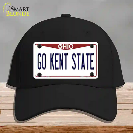 Go Kent State Novelty License Plate Hat Cotton / Black