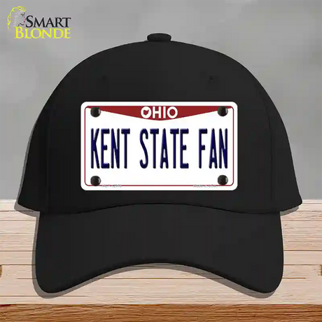 Kent State Fan Novelty License Plate Hat Cotton / Black