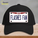 Flashes Fan Novelty License Plate Hat Cotton / Black