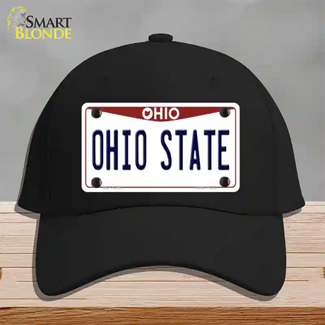 Ohio State Univ Novelty License Plate Hat Cotton / Black