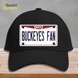 Buckeyes Fan Novelty License Plate Hat Cotton / Black