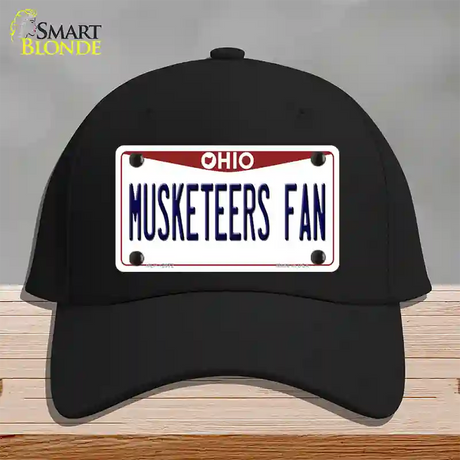 Musketeers Fan Novelty License Plate Hat Cotton / Black