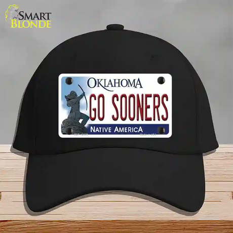 Go Sooners Novelty License Plate Hat Cotton / Black