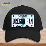 Oregon Fan Novelty License Plate Hat Cotton / Black