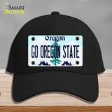 Go Oregon State Novelty License Plate Hat Cotton / Black