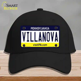 Villanova Novelty License Plate Hat Cotton / Black