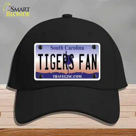 South Carolina Plate Tigers Fan Novelty License Plate Hat Cotton / Black