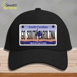 Go South Carolina Novelty License Plate Hat Cotton / Black