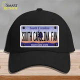 South Carolina Fan Novelty License Plate Hat Cotton / Black