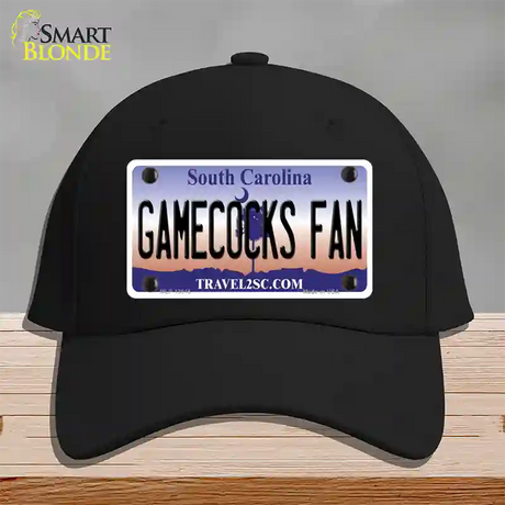 Gamecocks Fan Novelty License Plate Hat Cotton / Black