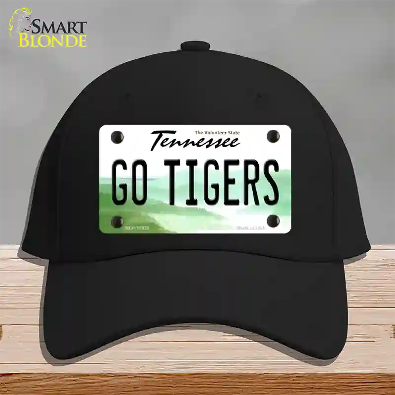 Tennessee Go Tigers Novelty License Plate Hat Cotton / Black