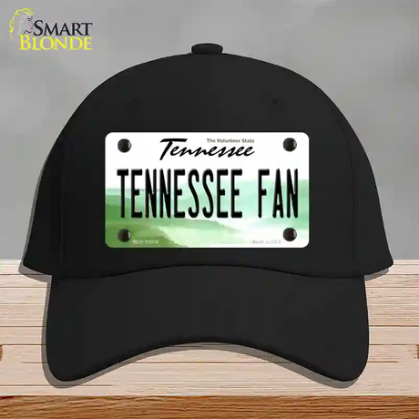 Tennessee Fan Novelty License Plate Hat Cotton / Black