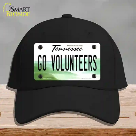 Go Volunteers Novelty License Plate Hat Cotton / Black