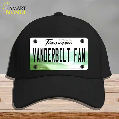 Vanderbilt Fan Novelty License Plate Hat Cotton / Black