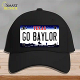 Go Baylor Novelty License Plate Hat Cotton / Black