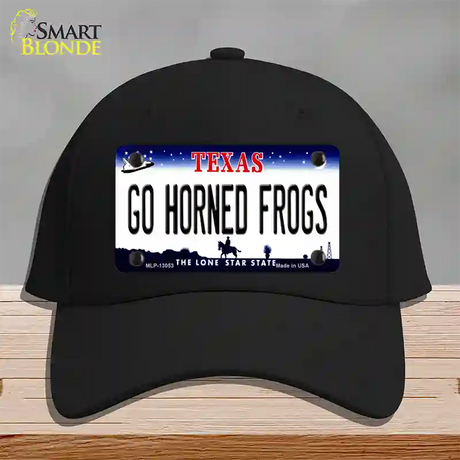 Go Horned Frogs Novelty License Plate Hat Cotton / Black