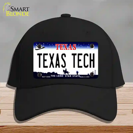 Texas Tech Novelty License Plate Hat Cotton / Black